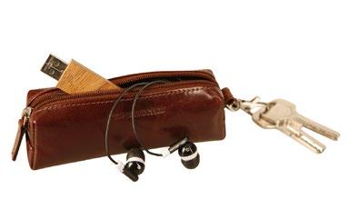 169 Ciekawe etui skórzane na klucze lub klucz samochodowy z kolekcji Milano II marki VIP COLLECTION.
