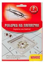 gryzący. Pomieszczenia z ziarnami zbóż i ich przemiałem. 1 szt./ 2 m 2 do 5 m 2 CO ZWALCZA MIEJSCE STOSOWANIA SPOSÓB UŻYCIA Trojszyk ulec, trojszyk gryzący Miejsca składowania i przemiału zbóż. 1 szt./ 2 m 2 do 5 m 2 Unikać rozstawiania pułapek w miejscach bezpośrednio nasłonecznionych.