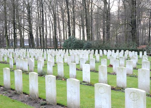 Cmentarz Wojskowy Schoonselhof w Hoboken/Antwerpia Antwerpen-Prov.