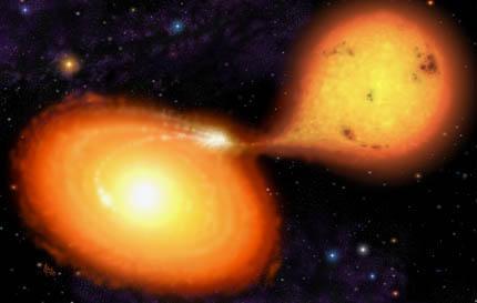 Gwiazdy masywne Czarne dziury obserwujemy