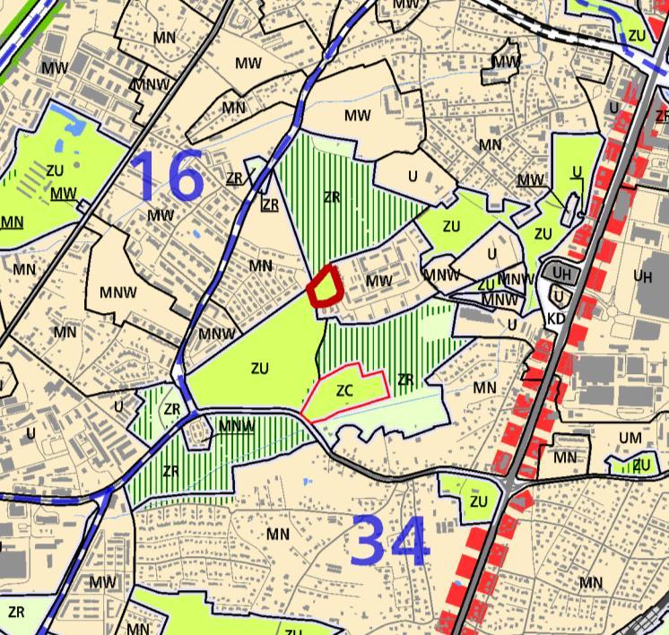 CXII/1700/14 Rady Miasta Krakowa z dnia 9 lipca 2014 r. 2. Położenie Obszar nr 94 położony jest w południowo zachodniej części miasta, w Dzielnicy IX Łagiewniki Borek Fałęcki. 3.