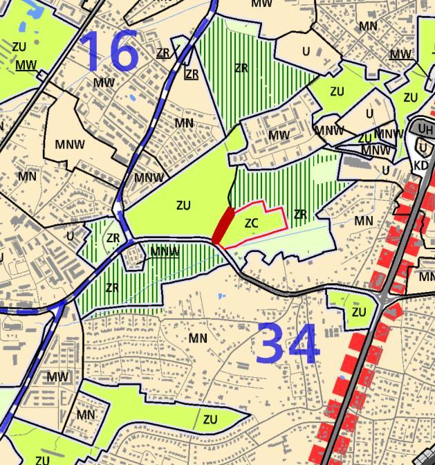 CXII/1700/14 Rady Miasta Krakowa z dnia 9 lipca 2014 r. 2. Położenie Obszar nr 95 położony jest w południowo zachodniej części miasta, w Dzielnicy IX Łagiewniki Borek Fałęcki, w rejonie ul.