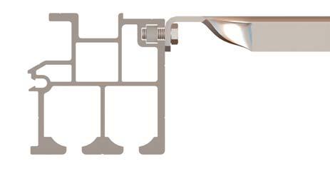 Wyposażenie dodatkowe Dach stały plandekowy dla Plano 250 060 255 Mocowanie następuje za pomocą nitów M-Lock 6,4 x 14,2 mm, 415 820 900 Dach stały stalowy (blaszany) 250 021 255 Dach