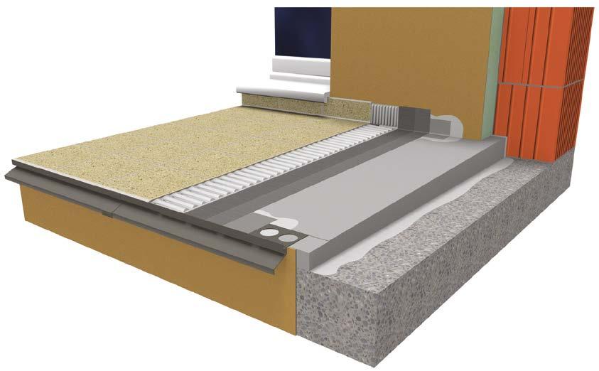 PCI Pecitherm Clasic System balkonów i loggii z jastrychem System do remontów balkonów i loggii z jastrychem spadkowym i z zaprawą uszczelniającą pod okładziną ceramiczną - szybkie, proste, łatwe w