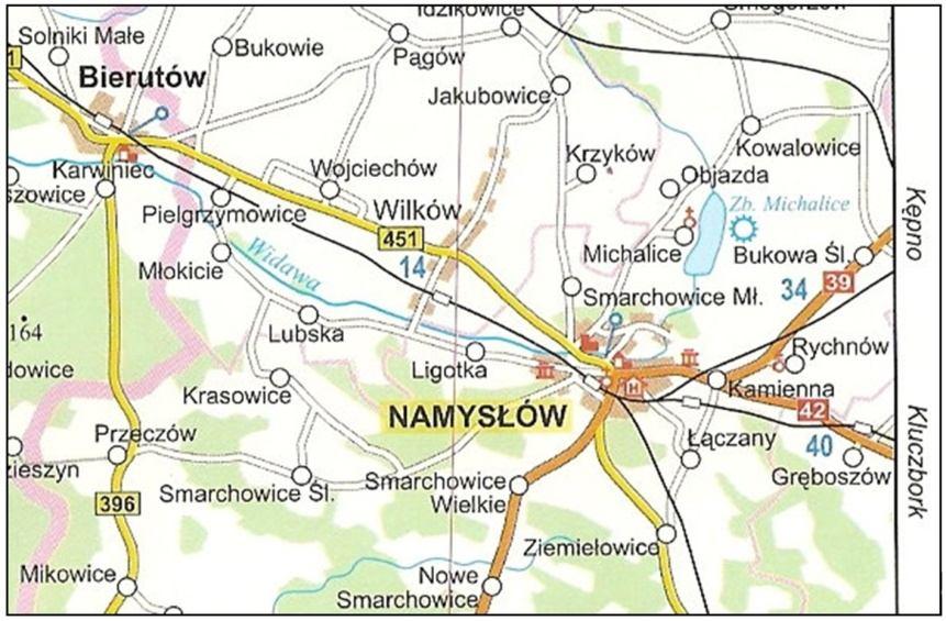 Robert Kasperek, Mirosław Wiatkowski nowiskiem przepławki 2,70 m. W Instrukcji zbiornika Michalice [2, 3] przyjęto, że przepławka powinna być czynna w okresie od 15.03 do 31.