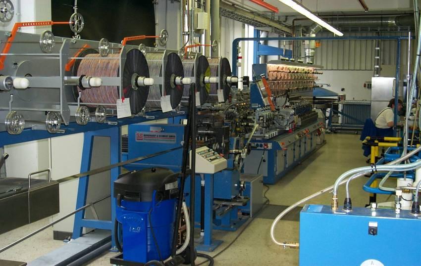 Production of OPGW Linia