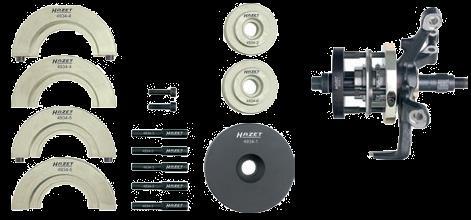 Wymiana łożyska SNR XMGB40899R02 NTN-SNR rekomenduje narzędzie specjalne HAZET 4934-2572/12 + 4930-1 + 4930-2 Moment dokręcania 50 Nm + 90 we