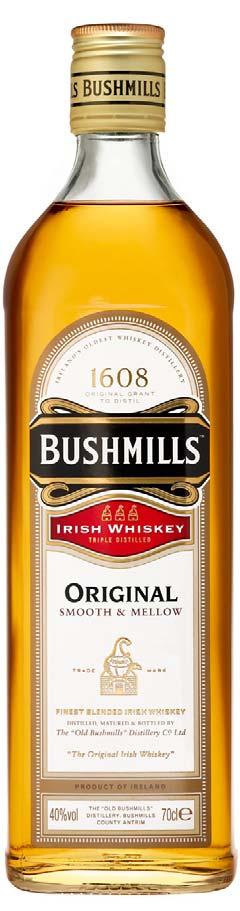 Bushmills Original 70cl + 2 szklanki Bushmills