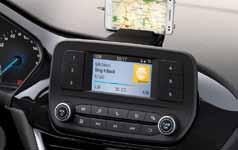 2", zestaw głośnomówiący z Bluetooth, 2xUSB, 6 głośników, stacja dokująca MyFord Dock Dla wersji Trend opcja dostępna tylko w pakiecie Cool&Sound 1 (AB1BH) Radioodtwarzacz z Ford SYNC 3 (ICFAD)