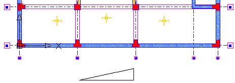 rampy. 1. Z paska narzędzi AutoCAD Rysuj, wybierz. 2. Jako, że rampa zostanie wykonana z płyty P11, zdefiniuj długość rampy przez wskazanie naroży płyty.