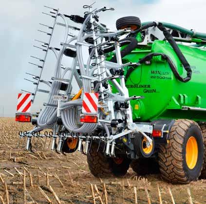 TERRAFLEX/2 XXL TERRAFLEX/3 TERRAFLEX/2 XXL TERRAFLEX/2 XXL umożliwia pracę z większą szerokością roboczą, wynoszącą 5,70-7,12 m.