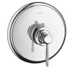PRYSZNIC Fixfit Stop z zaworem odcinającym, z uchwytem jednoramiennym # 16883, -000, -820 Zawór odcinający, montaż podtynkowy, z uchwytem jednoramiennym