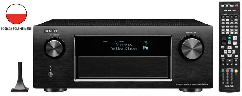 AVR-X4100W Amplituner sieciowy 7.2 HD Nowy AVR-X4100W posiada wzmacniacz o mocy 200W na kanał, by dostarczyć oszałamiającego dźwięku kinowego i pozwalającego na odtwarzanie muzyki bogatej w szczegóły.