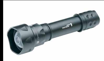 TACTICAL IPX8 ANTI ROLL COMPATIBLE WITH IP66 COMPATIBLE WITH Thunder XTR L-TL-1001-HH Cree XM-L2 LED 1020 lm 2 CR123A/18650 aku 1 h