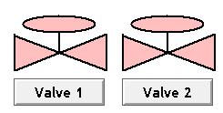 16. Okno Połączenia animacyjne Część 1 Obiekt 7: a. kałuża: AnimationsMiscelanousVisibility Expression: procent > 30 AND poziom > 2 AND zawor2 == 1 Visible State: On 17.