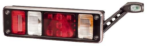 Elementy oświetlenia Lampy tylne Modułowe wielofunkcyjne tylne lampy hybrydowe EC-NG 4 Volt. Wersja częściowy LED.