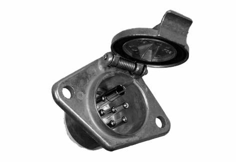 0, kg/szt Nr artykułu 0 0 000 8R/ 3/ 8L/ R L/3 4/4 Gniazdo -polowa, metalowa, 4V, wg ISO 8, styk/kontakt 3 z bolcem Masywne wyposażenie metalowe z przykręcanym przyłączem, uszczelka gumowa w pokrywą
