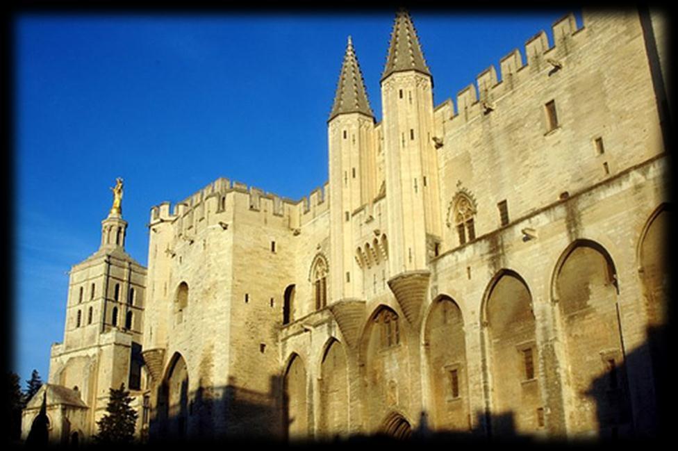 Avignon Miasto położone na terenie południowej Francji. Od roku 1309 Awinion stał się siedzibą papieży. Wraz z otaczającymi ziemiami należał do królestwa Sycylii.