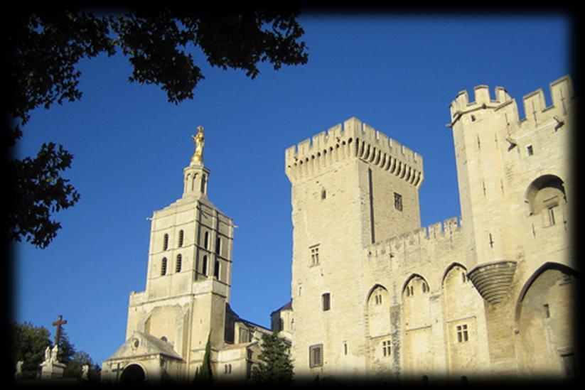dzień - śniadanie i wykwaterowanie - zwiedzanie Avignon Pałac Papieży,