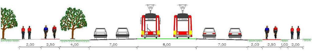 Doprowadzenie torowiska tramwajowego do ul. Powązkowskiej będzie wymagać przebudowy wschodniego wlotu ul.