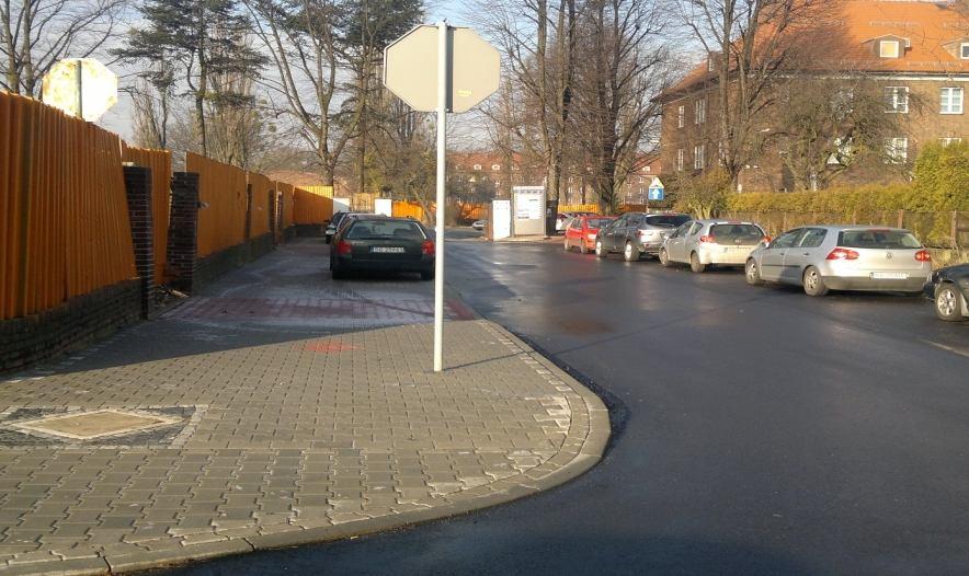 chodników na terenie miasta