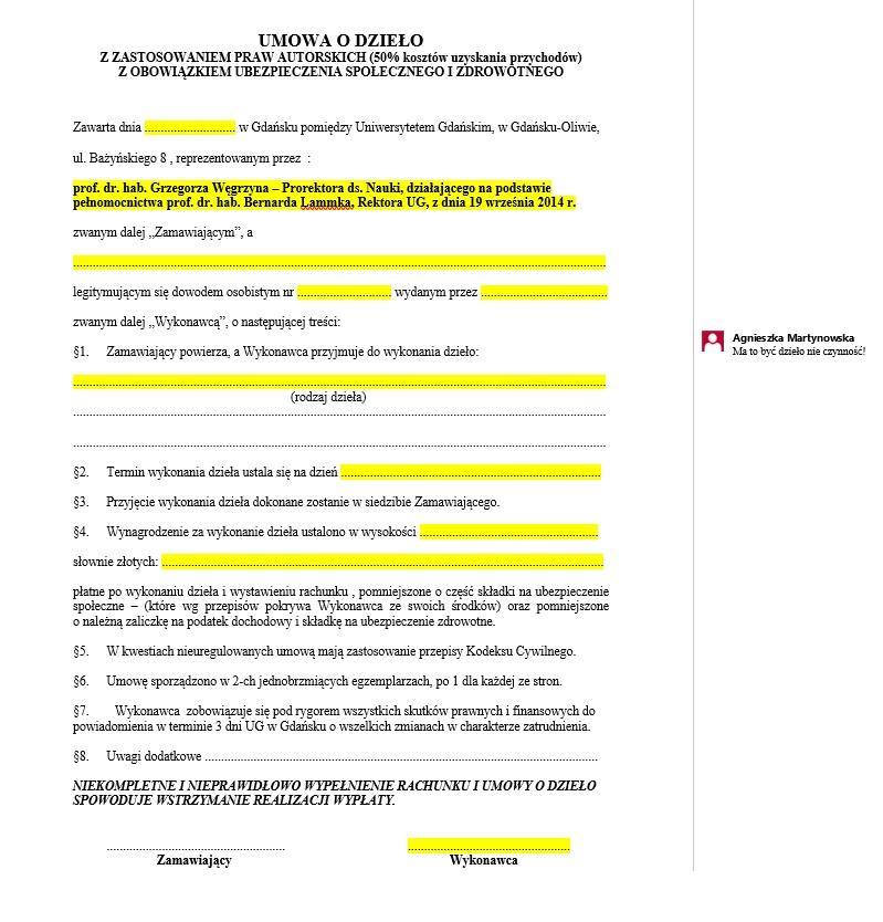 Umowy cywilno-prawne 2016-06-01 Biuro