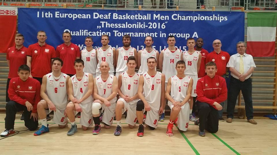 57. I Konsultacje Kadry Narodowej w Koszykówce Mężczyzn przygotowawcze przed Kwalifikacjami do Mistrzostw Europy Niesłyszących SALONIKI/Grecja 2016 w dniach 10-13 listopada 2015 r. w Pruszkowie.