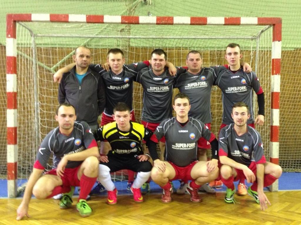 WKSN ŚWIT Wrocław B Stoją od lewej: Mariusz Zając - prezes, Krzysztof Nowak, Dariusz Antoniak, Maciej Zając, Maciej Kołodziej.