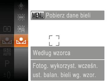 Kolory i serie zdjęć Korygowanie balansu bieli Filmy Poprzez regulację balansu bieli można uzyskać większą naturalność barw fotografowanej scenerii.