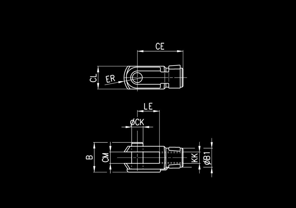 27,5 23 22 27 6 22 40 GY-80-00 80-00 M20x,5 33 63 0 38 30 24 3,5 25 27,5 34 20 27 45 7,5 Końcówka widełkowa