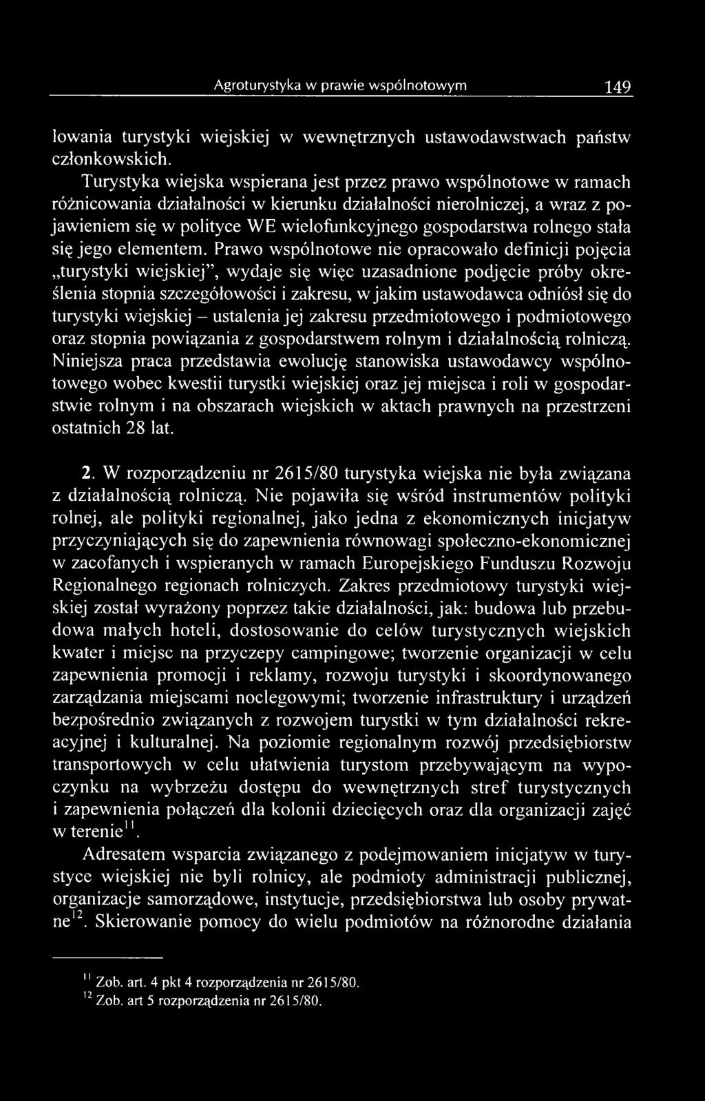 rolnego stała się jego elementem.