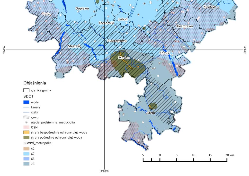 zagospodarowania zasobów wodnych - potencjalne skutki planowanych inwestycji w granicach stref ochrony
