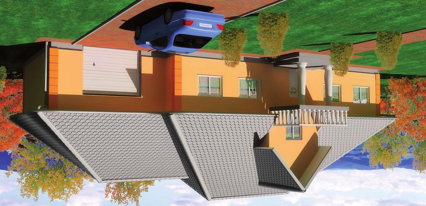 Najlepiej, gdy decyzję uzgodnimy z naszym architektem i już na etapie projektowania domu odpowiemy sobie na kilka pytań. wizualizacja brama segmentowa BRAMA NA LATA CO DECYDUJE O TRWAŁOŚCI?