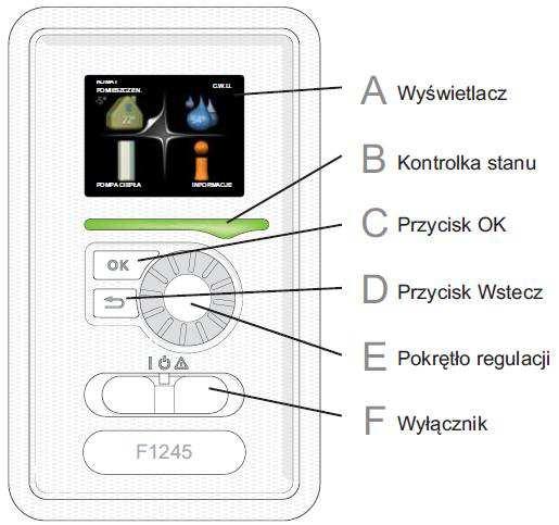 Czytelny wyświetlacz i system sterowania ułatwiają poruszanie się po różnych menu i opcjach, ustawianie temperatury oraz uzyskiwanie potrzebnych informacji.