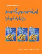 Statystyka matematyczna A Brief Course in Mathematical Statistics Elliot A. Tanis Pearson Education An Introduction to Mathematical Statistics and Its Applications Richard J.