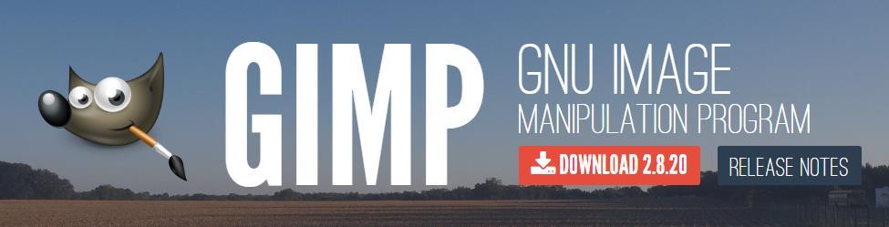 [1/34] GIMP Instalacja programu Aby zainstalować darmowy program GIMP, należy: 1 - otworzyć stronę internetową: www.gimp.org.