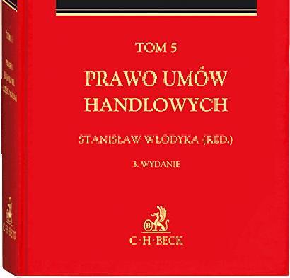 publikacja System Prawa Handlowego Jedynym ze współautorów jest Prodziekan WPiA Pan dr