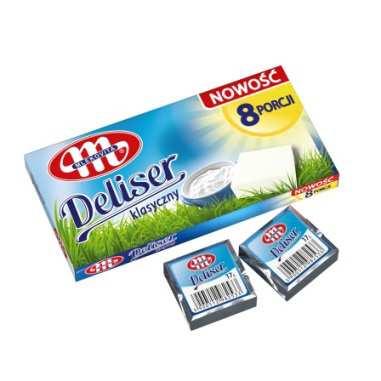 6.Deliser Ser twarogowy topiony klasyczny 136 g (8 porcji x 17 g) Deliser to znany i lubiany smak w nowej odsłonie.