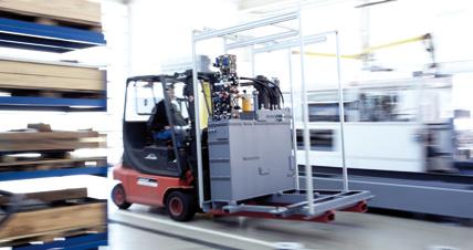 CZĘŚCI ZAMIENNE Aby utrzymać ciągłość produkcji firma DESMA umożliwia swoim Klientowi zamówienia części zamiennych w trybie ekspresowym (magazyn Shuttle).