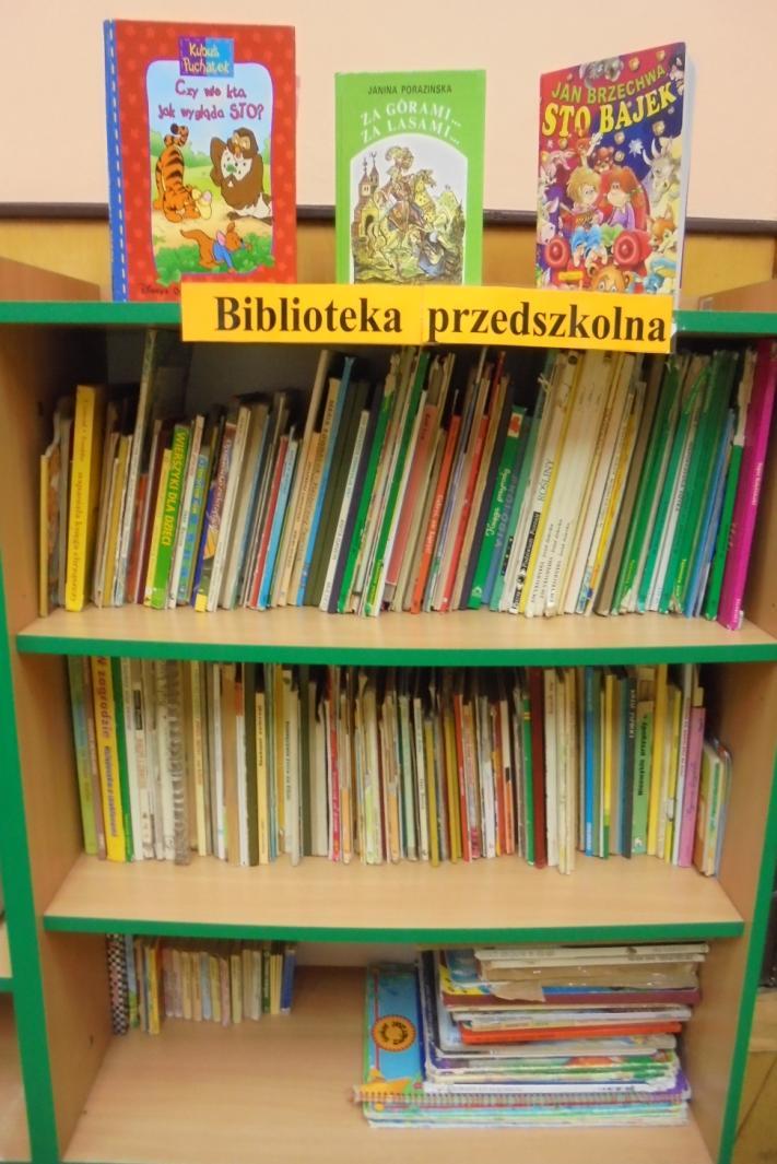 PROJEKT KSIĄŻKA POWSTAŁ DZIĘKI NASZEJ PRZEDSZKOLNEJ BIBLIOTECE, KTÓRĄ UTWORZYLIŚMY.