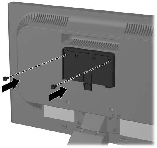Podłączanie urządzenia MultiSeat Computing do monitora (sprzedawane osobno) Urządzenie MultiSeat Computing można podłączyć tylko do tylnej części modelu LE1851wt. 1.