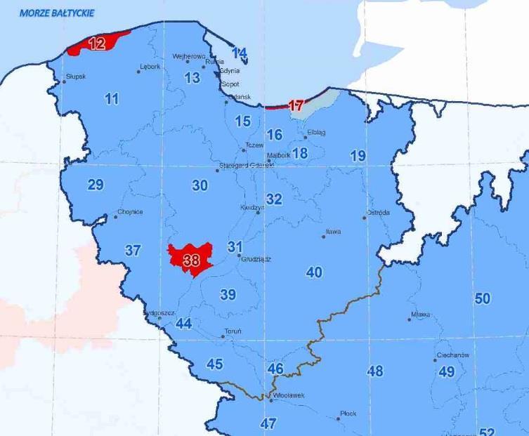 Rysunek 8. Ocena stanu chemicznego jednolitych części wód podziemnych. 5.4.3. Analiza SWOT Źródło: Plan gospodarowania wodami na obszarze dorzecza Wisły.