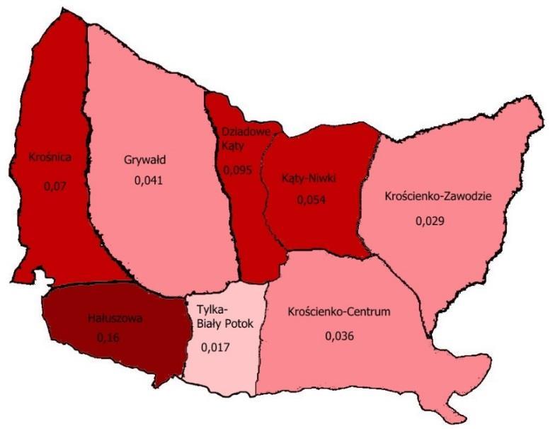zachorowalność mieszkańców na choroby układu oddechowego, alergie oraz choroby nowotworowe.