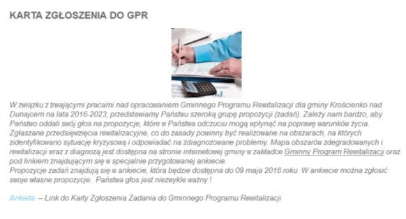 8. PRZEDSIĘWZIĘCIA REWITALIZACYJNE 8.1.