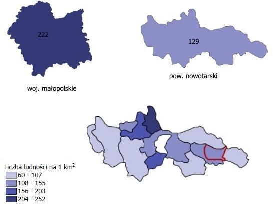 2. CHARAKTERYSTYKA GMINY W ASPEKTACH SPOŁECZNYM, GOSPODARCZYM, ŚRODOWISKOWYM, PRZESTRZENNYM I TECHNICZNYM Na potrzeby Gminnego Programu Rewitalizacji (GPR) charakterystyka gminy Krościenko nad
