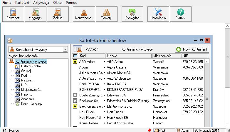 3.0 Podstawowe zasady obsługi programu 3.1 Okna programu Zarówno sam program jak i przetwarzane przez niego dane są reprezentowane na ekranie komputera przez okna.