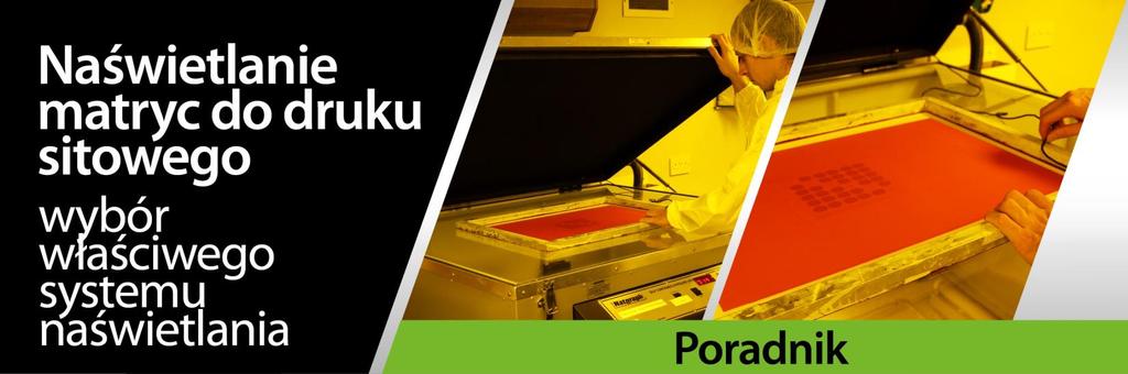 Naświetlanie jest jednym z najważniejszych etapów w procesie produkcji matryc i będzie miało bezpośredni wpływ na jakość druku oraz trwałość matrycy.