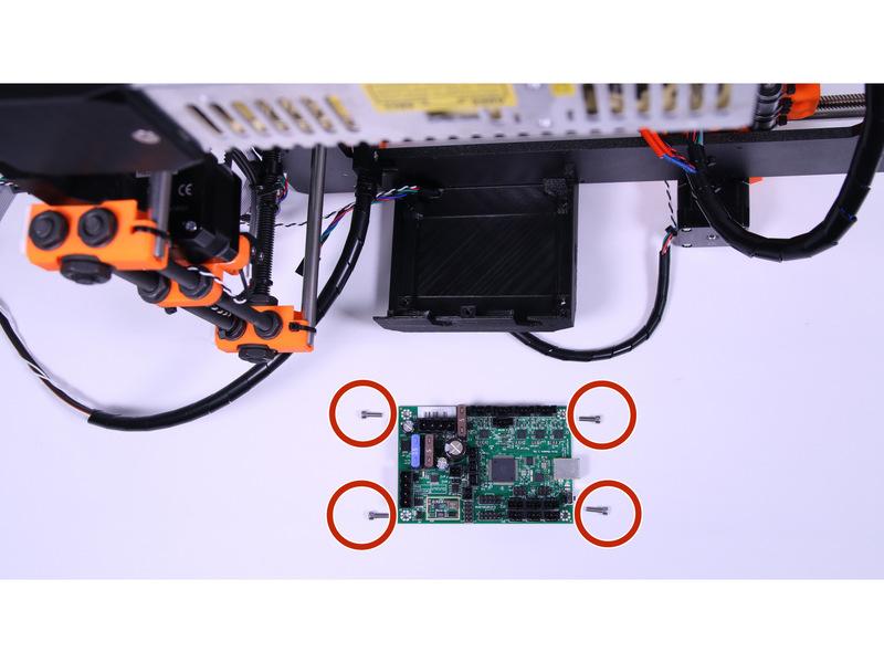 Step 9 Przygotowanie elektroniki Śruba M3x10 (4 szt.