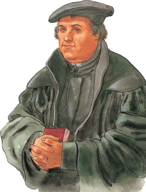 Jako zakonnik Luter próbował żyć zgodnie z zasadami wiary, ale odnosił wrażenie, że nigdy nie sprosta w pełni wymaganiom Boga.