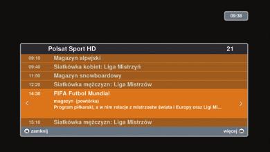 dzenia peryferyjne opisane są w instrukcjach obsługi do danego urządzenia. Uwaga! W niniejszej instrukcji przedstawiono funkcje dekodera na czarnym ekranie telewizora w celu poprawienia czytelności.